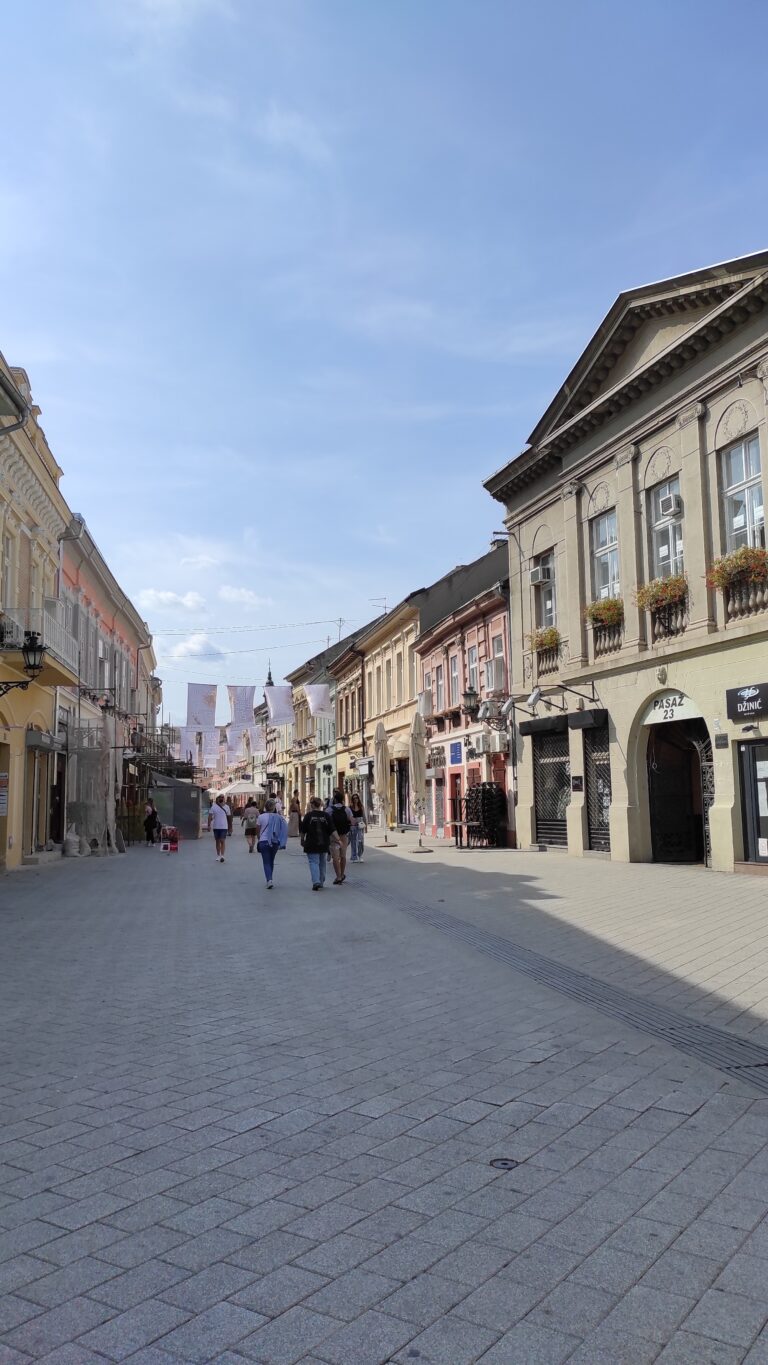 Street in Novi Sad
